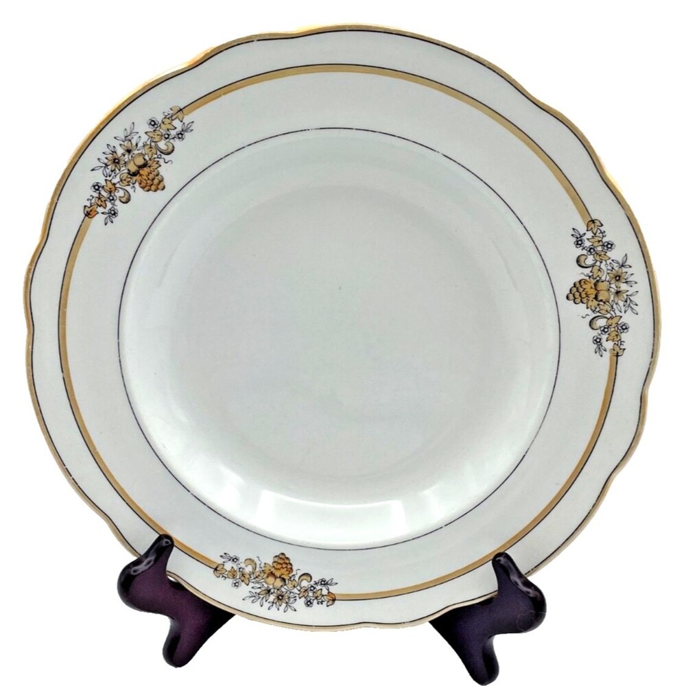 Antique Rörstrand Sweden Set of 2 Dinner Plates CERES 10" Rare Ironstone China
